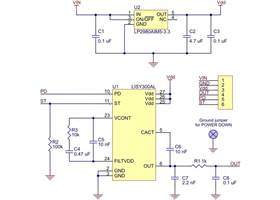 LISY300AL Single-Axis Gyro Schematic